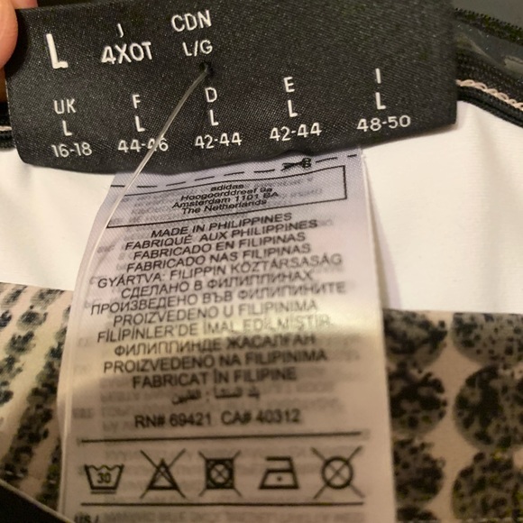 CARDI B Bike workout shorts, high waist with elastic grip waistband NWT size L - Picture 5 of 16